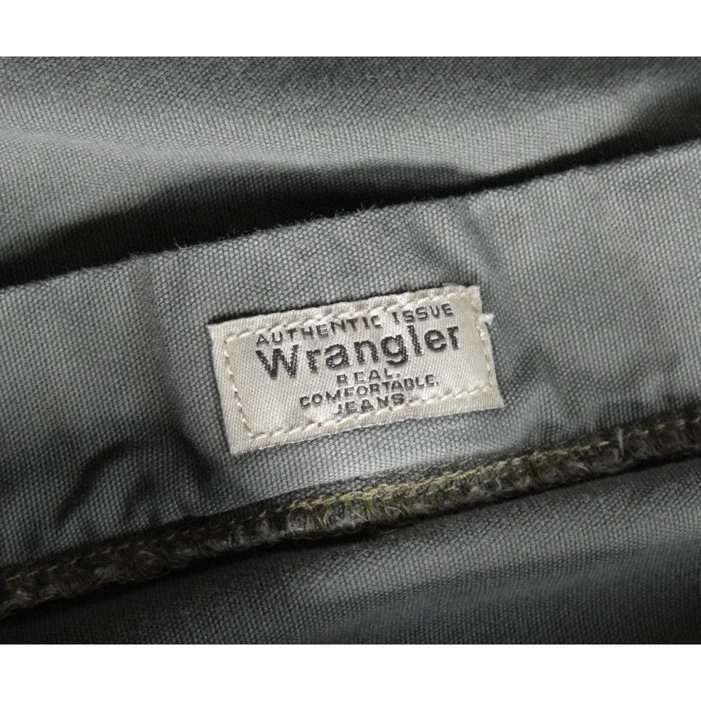 Wrangler Men's 46 Olive Green Hiker Cargo Shorts Cotton Ripstop Comfort Waist